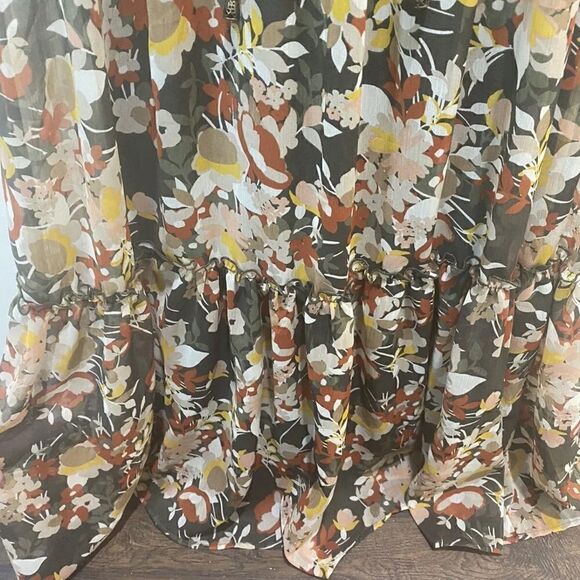 Candies Boho Maxi Pheasant Dress - Picture 6 of 8